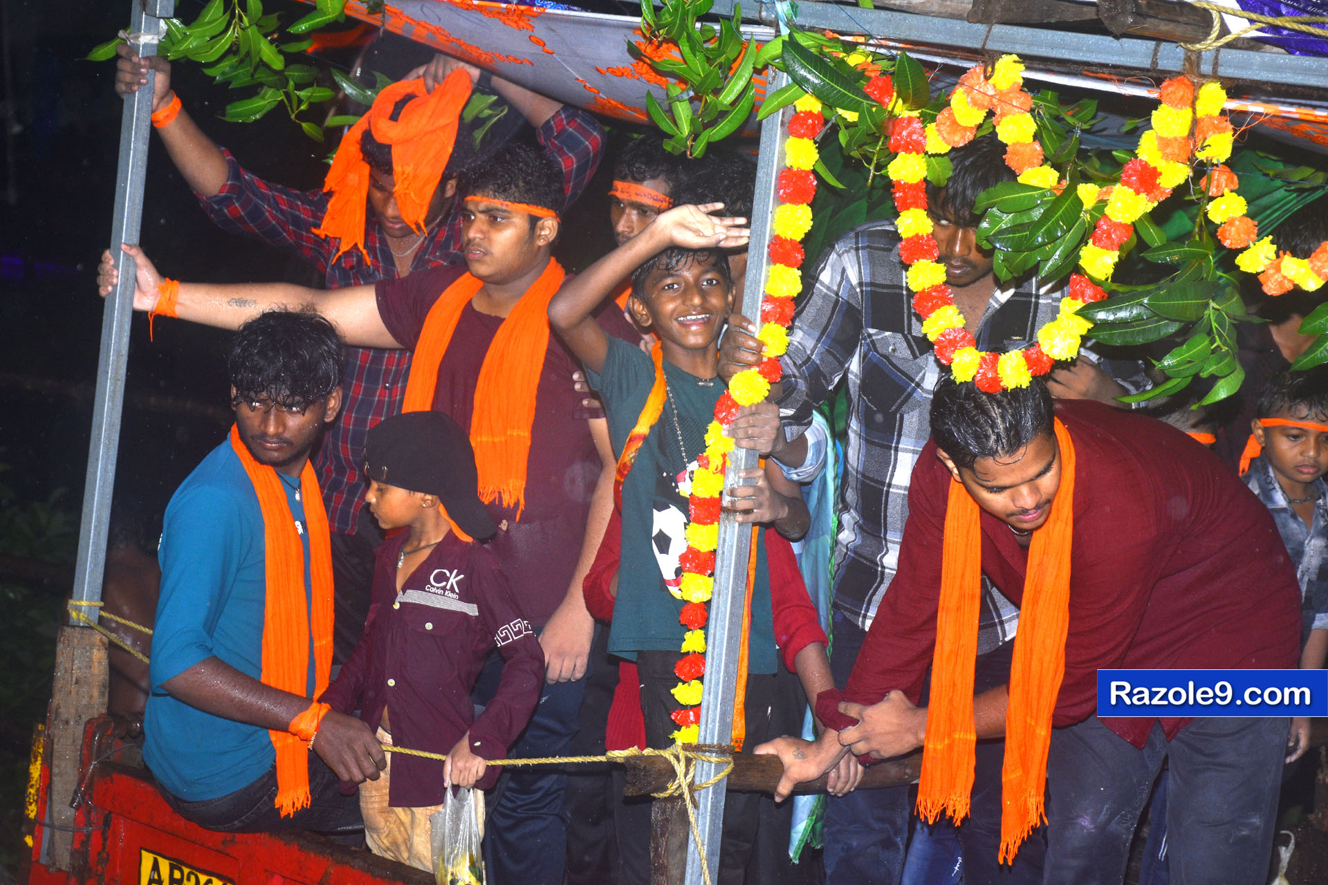 Razole Taluka Ganesh Nimajjanam